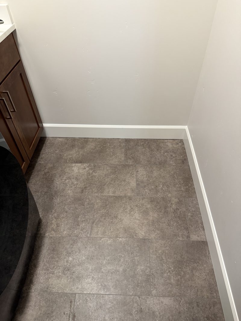 LVP project, finished work by North Idaho Floors