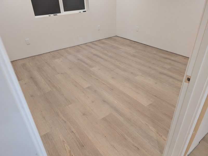LVP project, finished work by North Idaho Floors